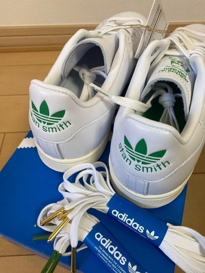 天然皮革‼️新品✨スタンスミス adidas 27.0 エアフォース1白黒 - メルカリ