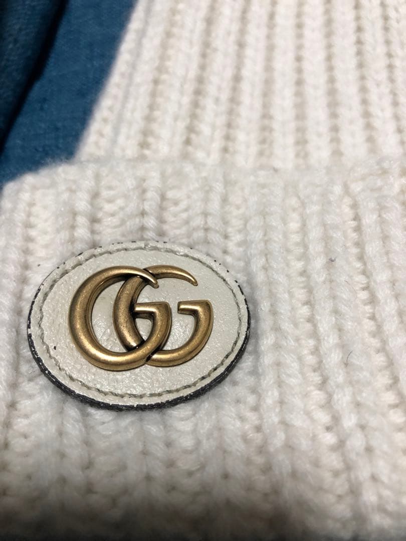 GUCCIニット帽 中古・古着通販】GUCCI (グッチ) GUCCI（グッチ）ニット帽 ブラック