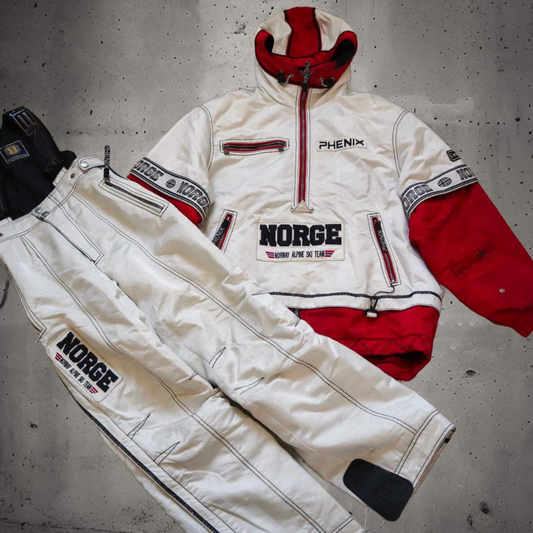 Phenix【極美品】スキーウェアジャケットLグレー