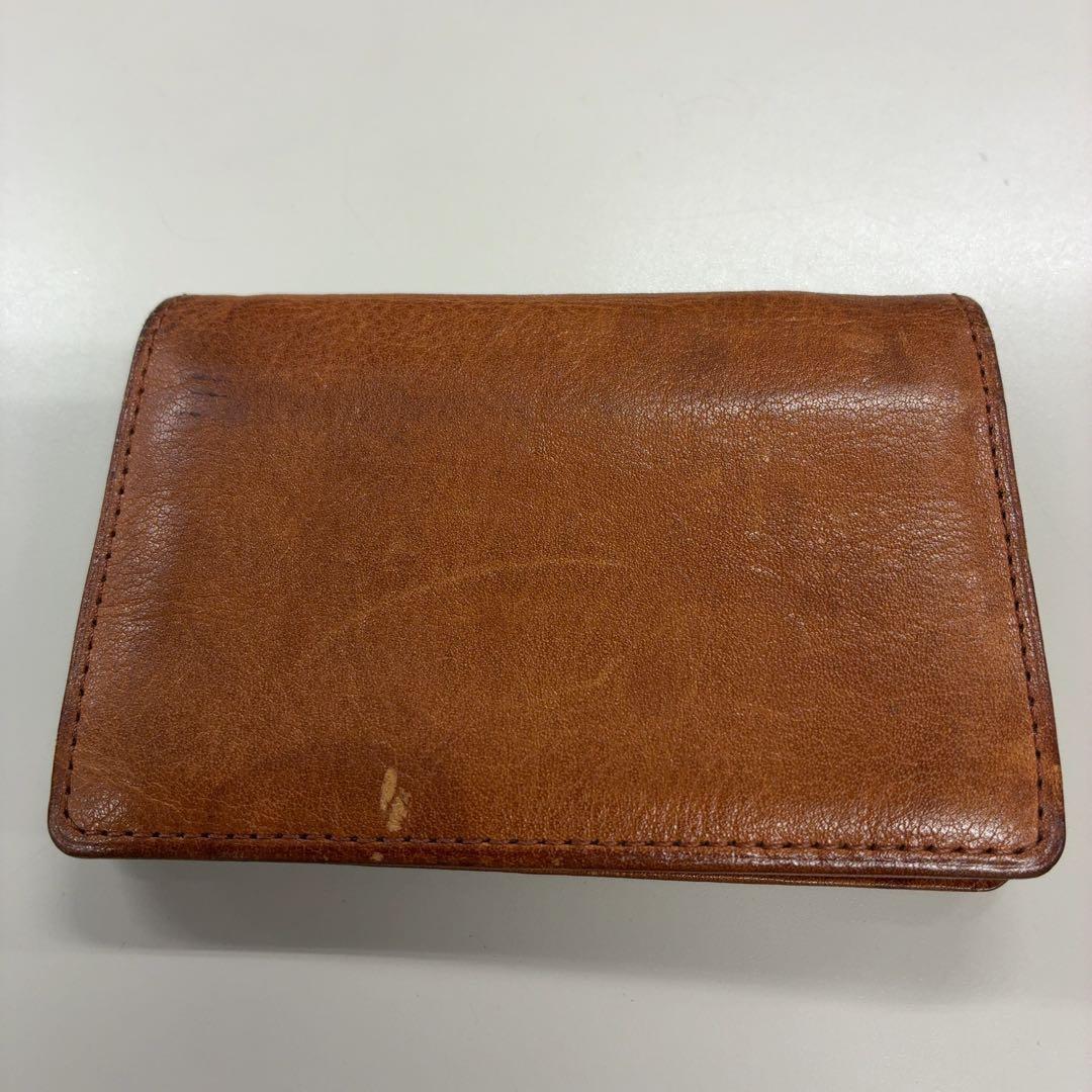 ポーター ブラウンレザー名刺入れ - メルカリ