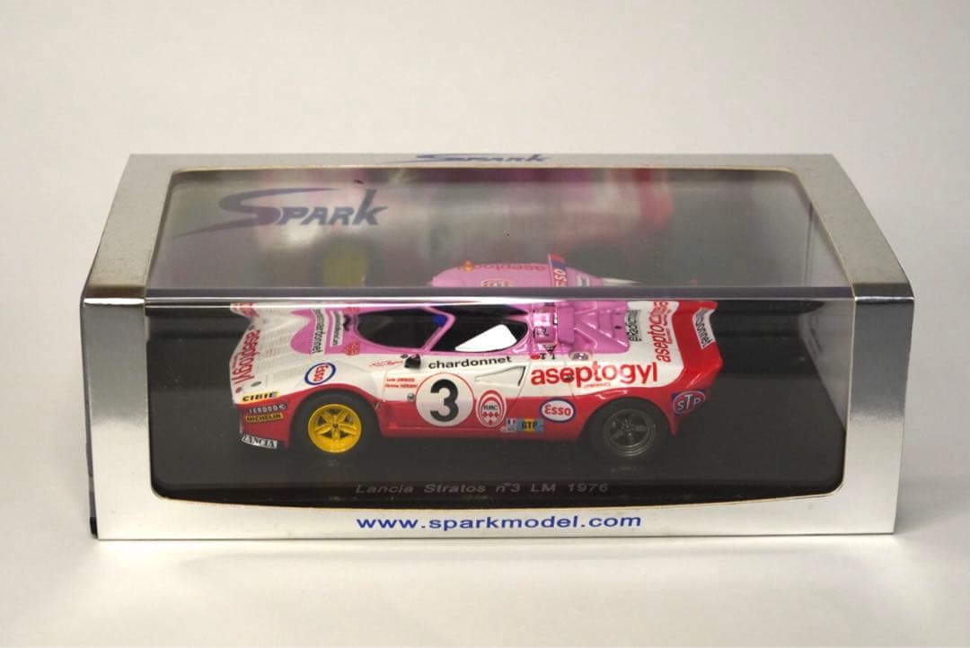 スパーク 1/43 ランチアストラトス n°3 LM 1976 スパーク 1/43 ランチアストラトス n°3 LM 1976 - メルカリ