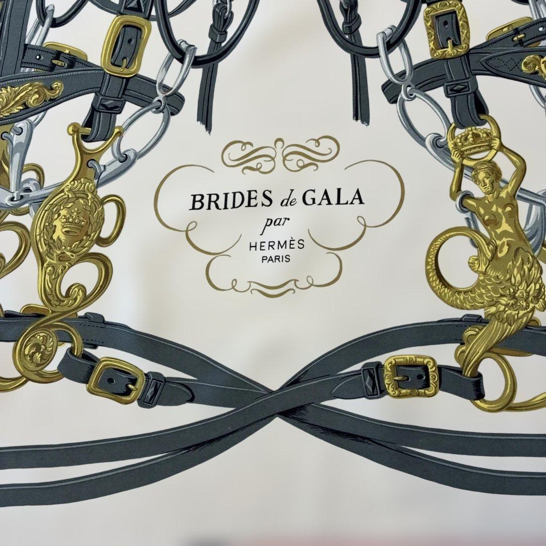 HERMES エルメス カレ90 BRIDES de GALA シルクスカーフ - メルカリ