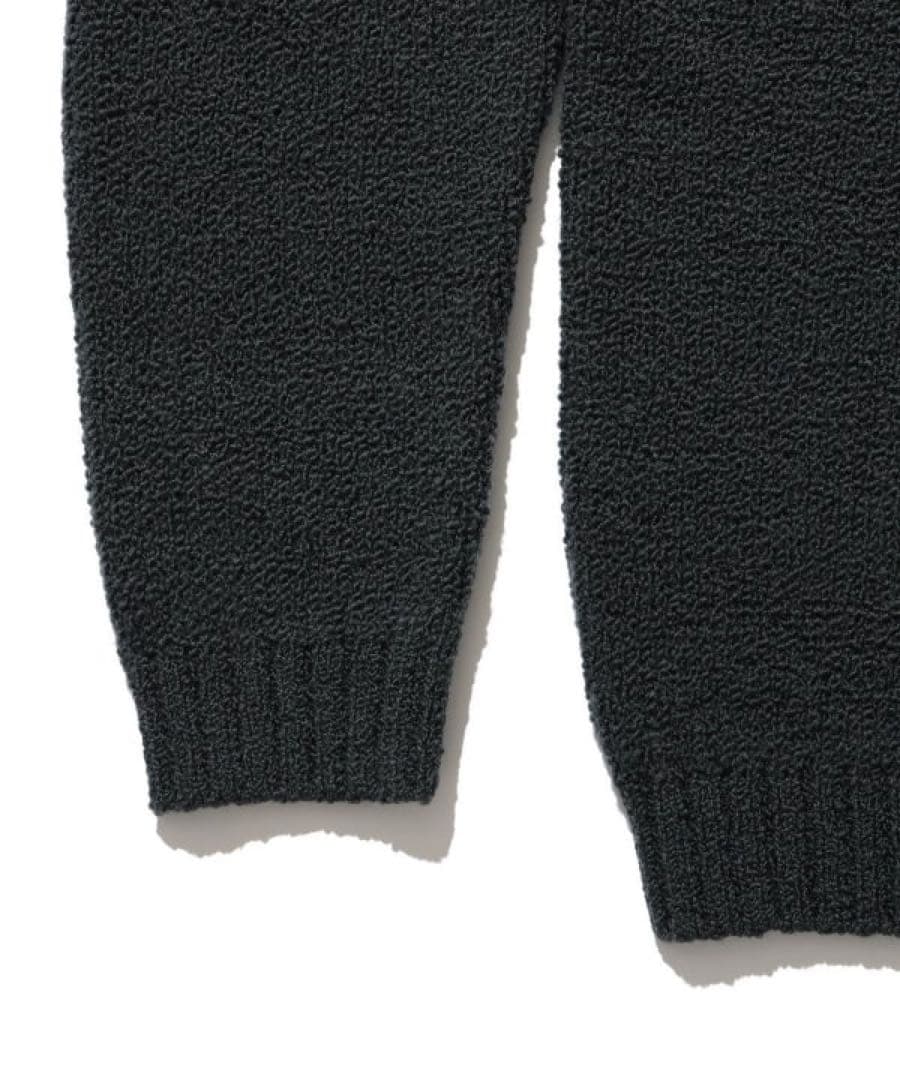 BEAMS PLUSクルーネックニットCrew Corkscrew Yarn3G - メルカリ