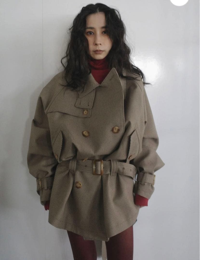 ameri vintage DADDYMIDITRENCHCOATノベルティ付 - メルカリ