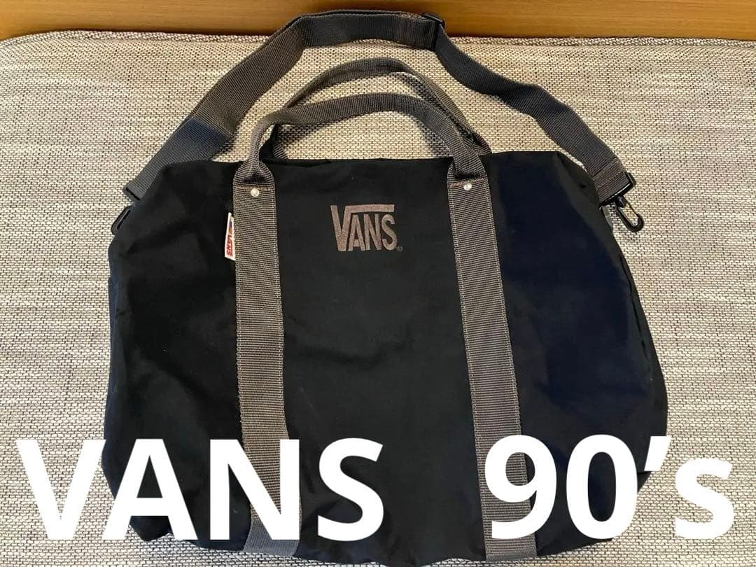 VANS ボストンバッグ ネイティブアメリカンタグ 90's - メルカリ