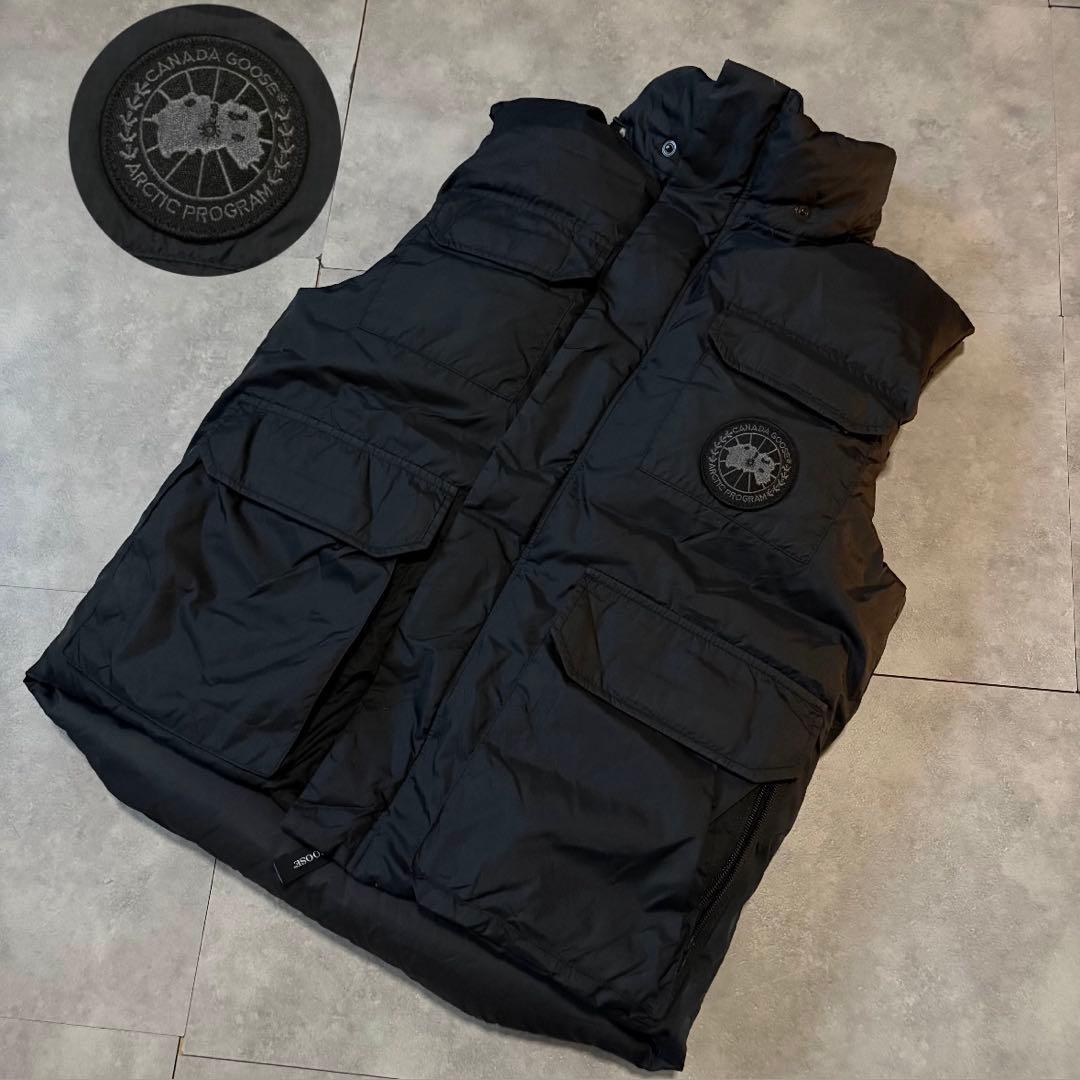 最高級ダウン❗️】美品！カナダグース ダウンベスト ブラックレーベル