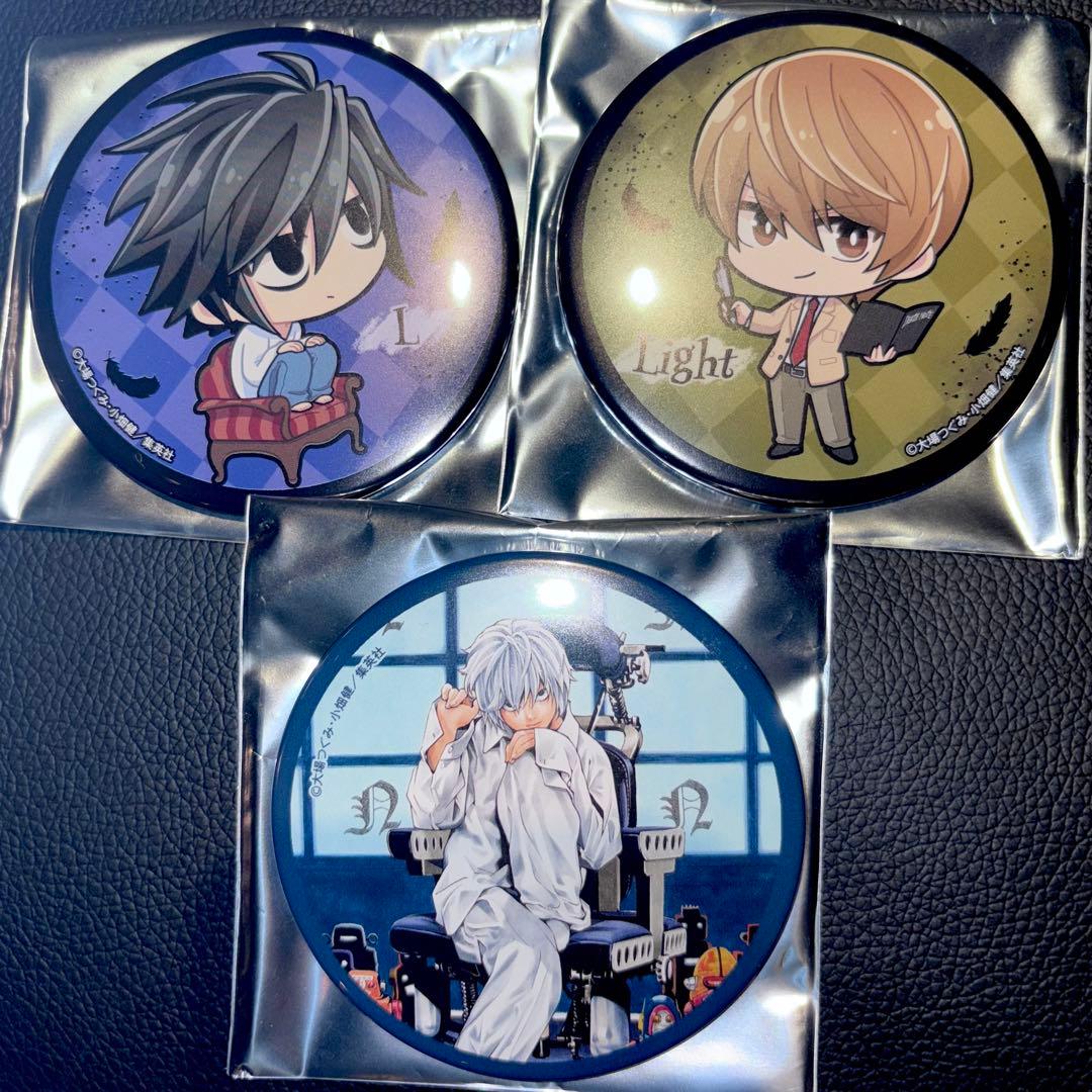 デスノート ラッキー缶バッチBOX くじ DEATHNOTE L 月 ニア - メルカリ