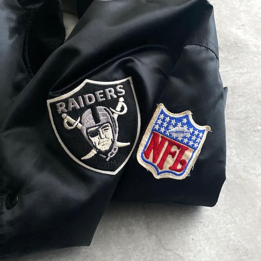 80s 90s STARTER RAIDERS スタジャン USA製 黒 XXL - メルカリ