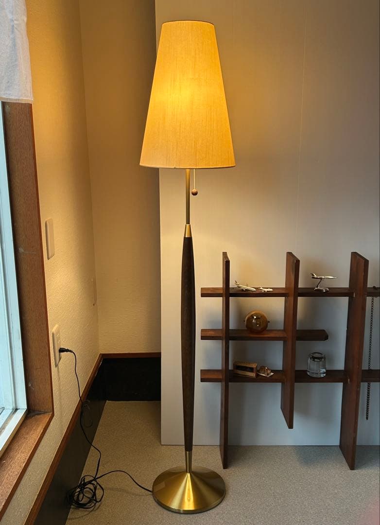 ヤマギワ　yamagiwa 廃盤　フロアランプ　フロアライト　ミッドセンチュリー ヤマギワ yamagiwa 廃盤 フロアランプ フロアライト ミッド
