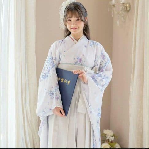キャサリンコテージ くすみカラー 白 袴セット 卒業式 140 オフ