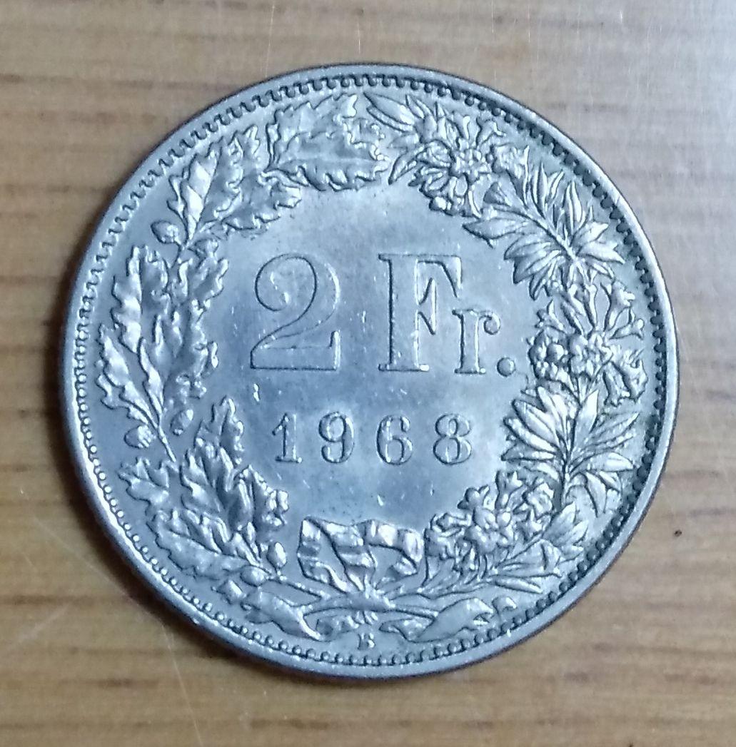 スイス 古銭 2フラン - メルカリ