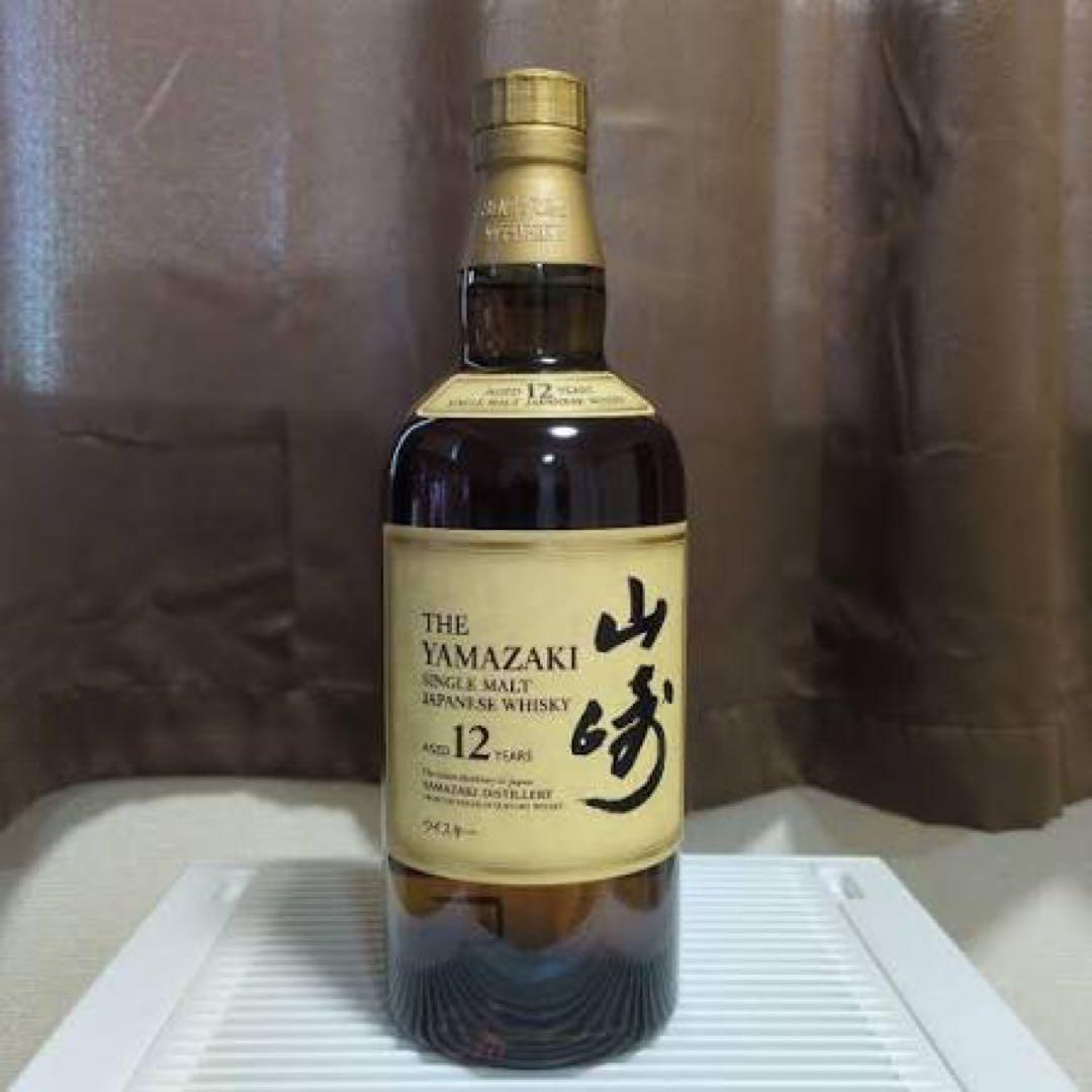 よ*れ様 山崎 THE YAMAZAKI 12年 シングルモルトウイスキー　箱な 山崎 12年 ウイスキー サントリー 箱付 700mlの通信販売