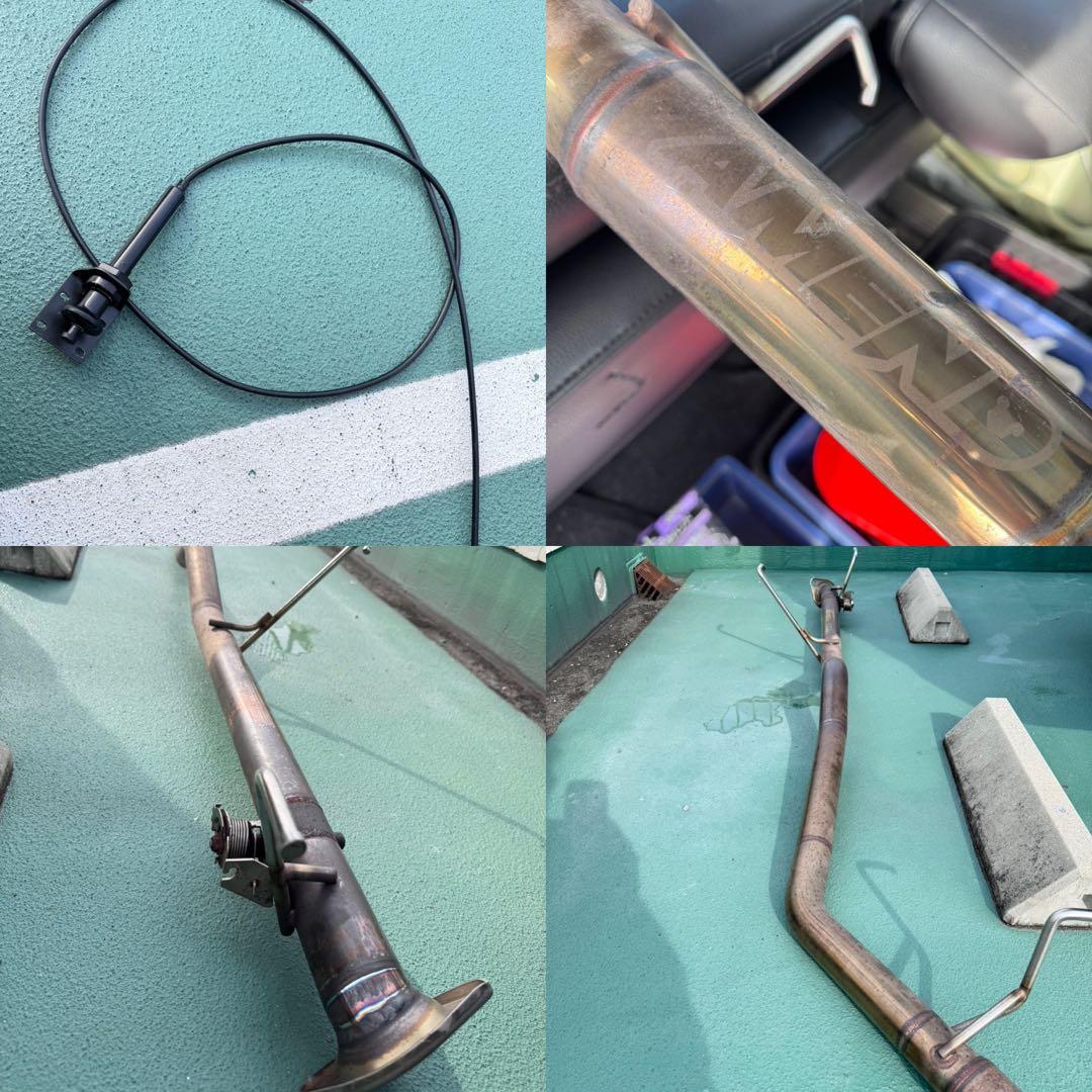 ハイエース200系 アメンド製 マフラー 可変バルブつき 2L ガソリン