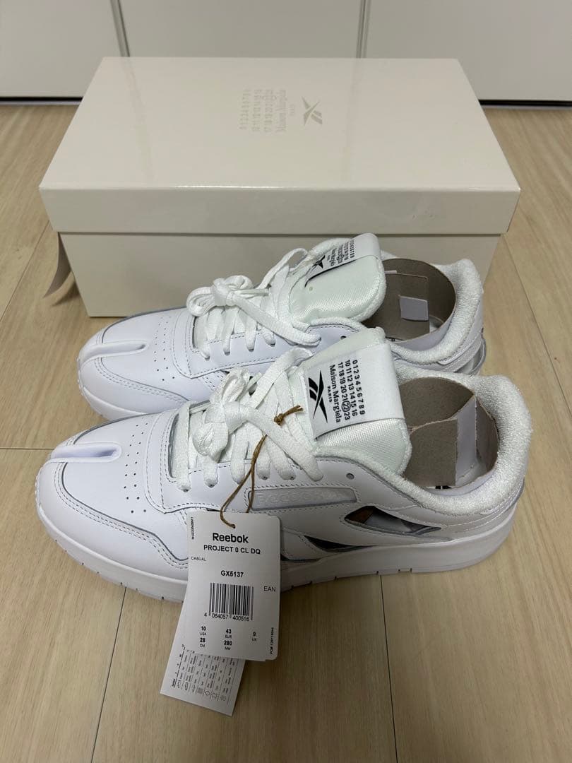 Margiela×Reebok ClassicLeather Tabi 28cm - メルカリ
