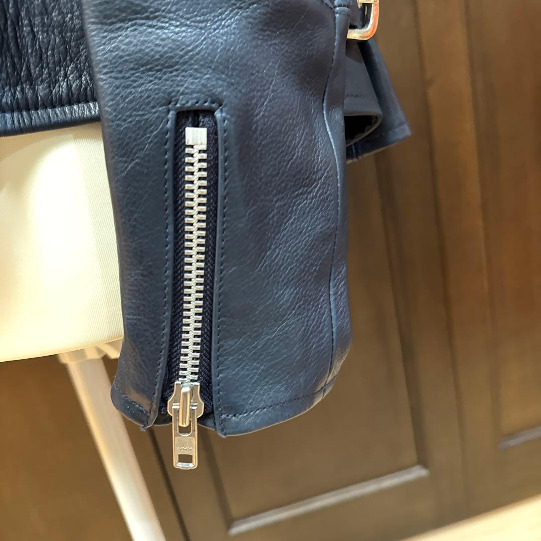 美品！ sacai luck ライダース ライダースジャケット - メルカリ
