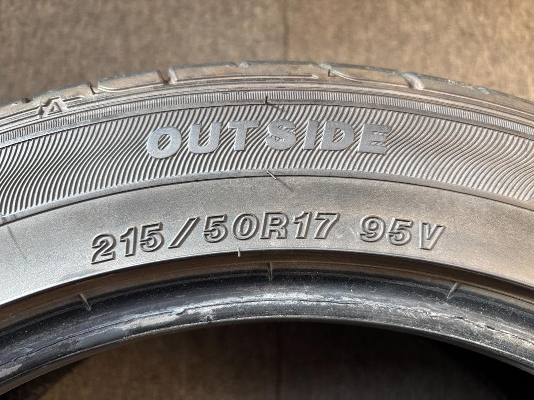 T-671【超バリ山】GOOD YEAR！215/50R17 95V！ - メルカリ