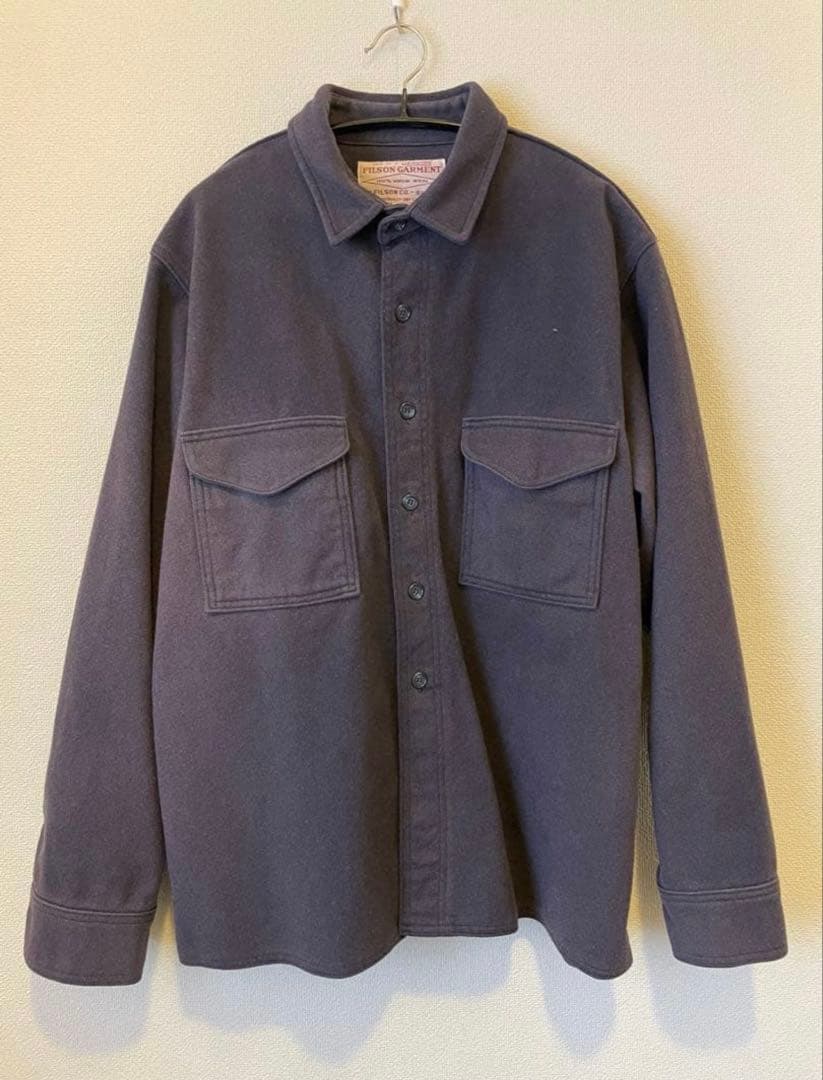 【70s】Filson ナス紺 ウールシャツ ビンテージ 70s】Filson ナス紺 ウールシャツ ビンテージ - メルカリ