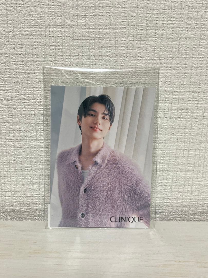CLINIQUE 本田響矢サイン入りカード - メルカリ