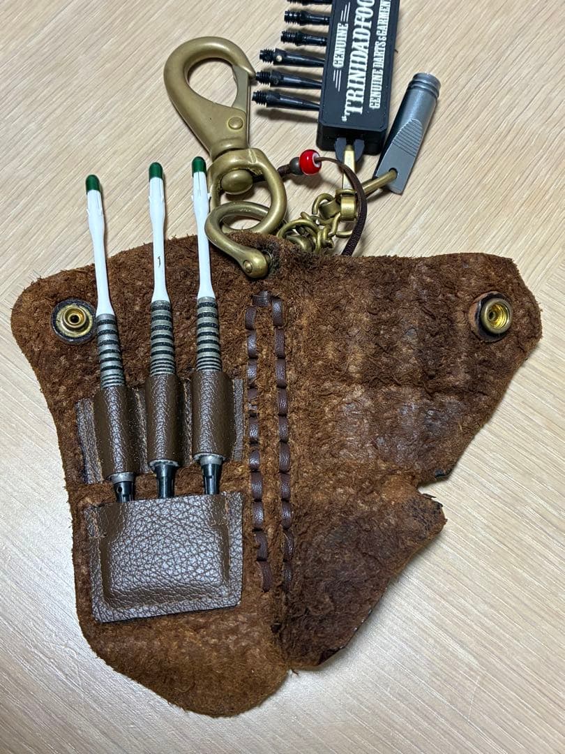 本革ダーツケース（牛革） バレル（山田勇樹選手モデルGOMEZ TYPE13