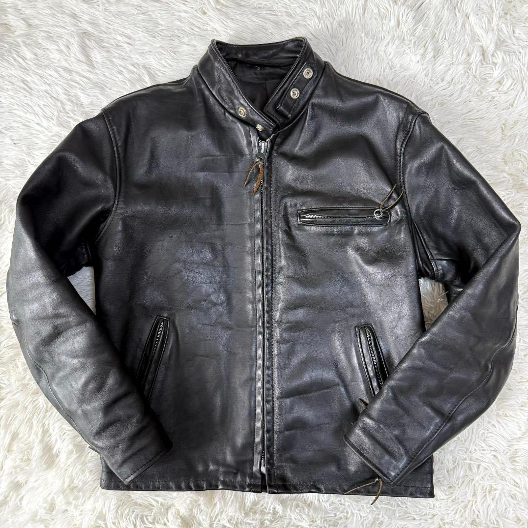 ゆうちゃん様⭐️米国製40 Schott ショット 641 シングルライダース