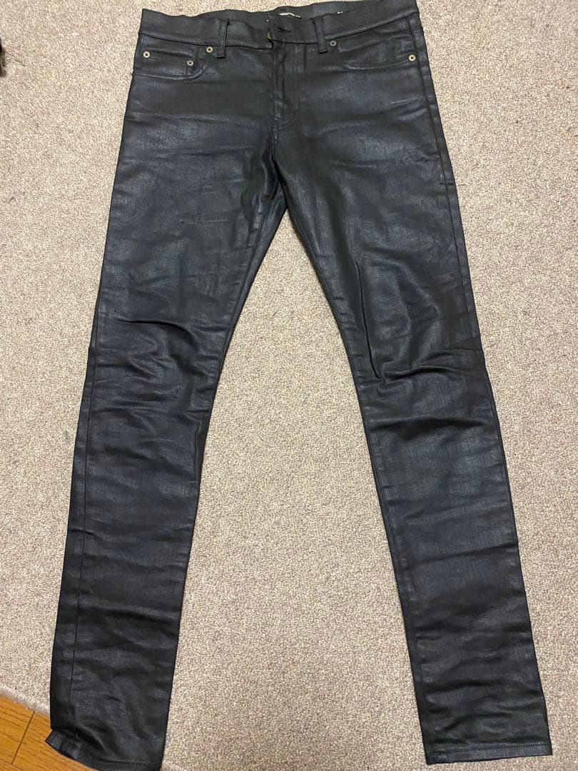 エディ期SAINT LAURENT PARIS コーティングデニム W30 - メルカリ