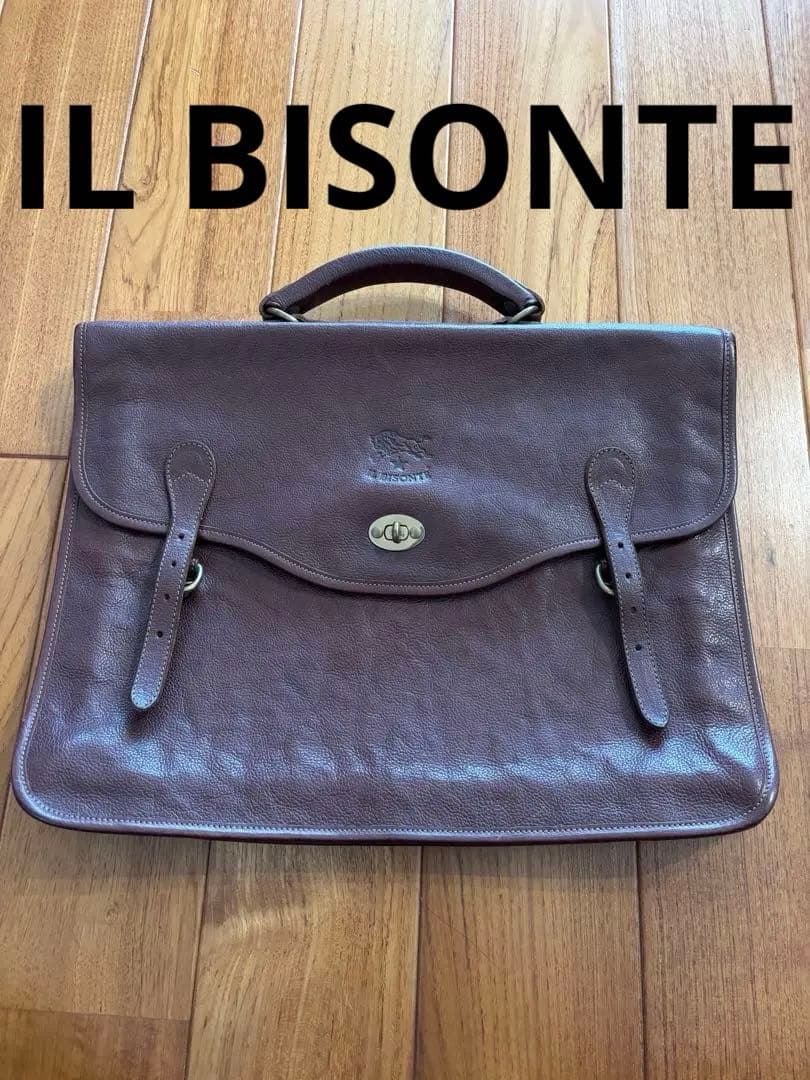 IL BISONTE ブラウンレザーブリーフケース 楽天市場】イルビゾンテ バッグ ブリーフケース ビジネスバッグ トート