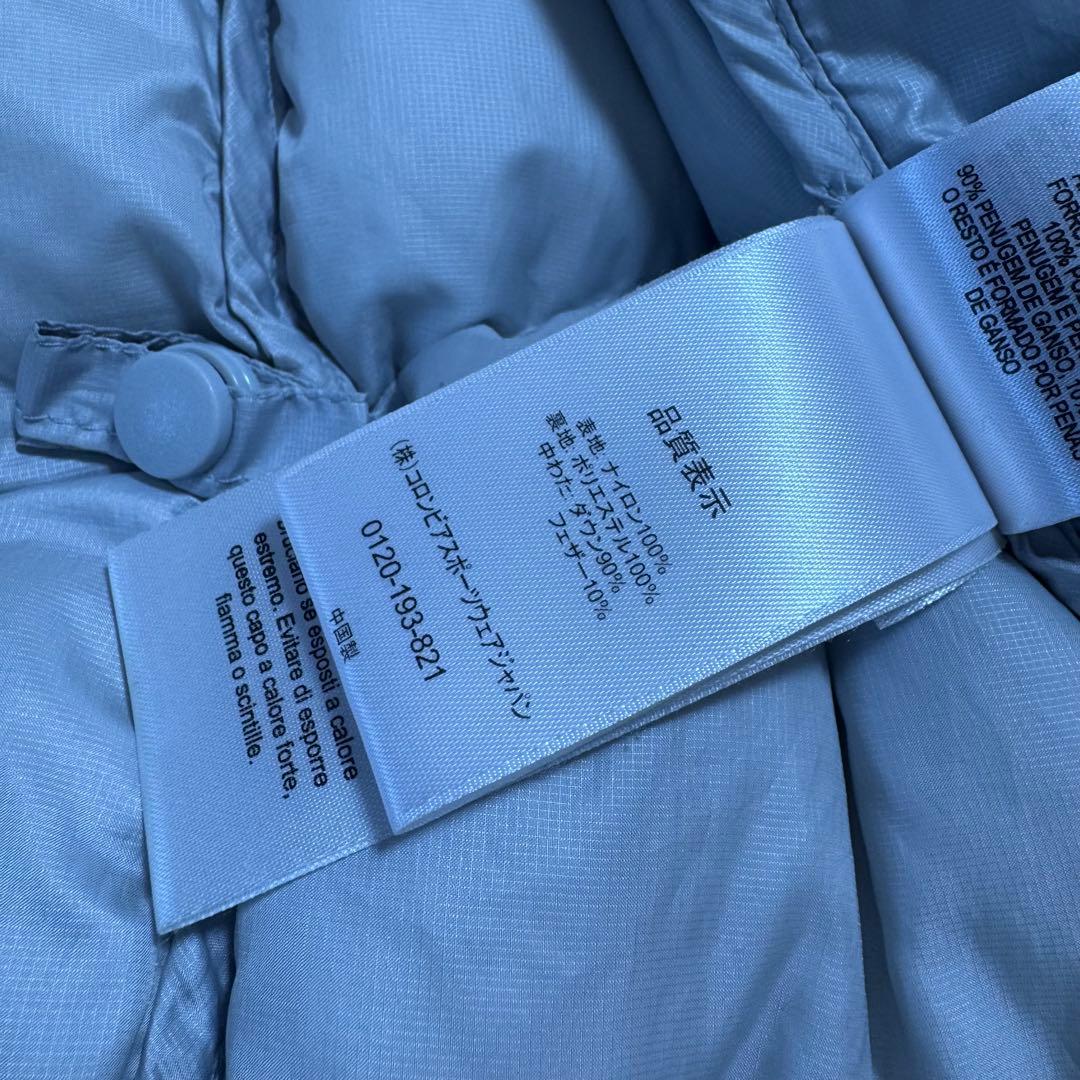 Columbia 00s puffy jacket ベージュLドローコード短丈 - メルカリ