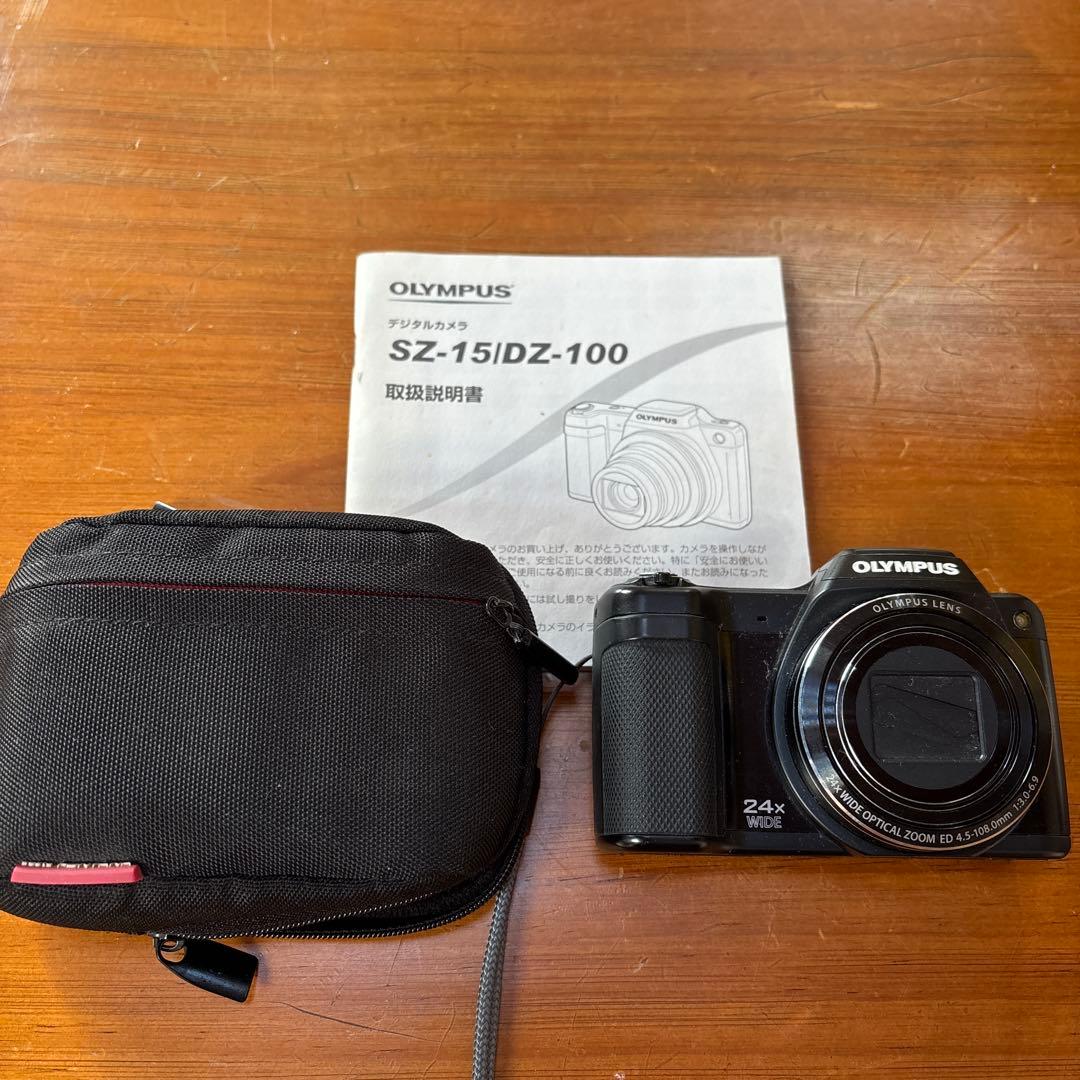 OLYMPUS SZ-15/DZ-100 コンパクトデジタルカメラ【ジャンク品】 - メルカリ