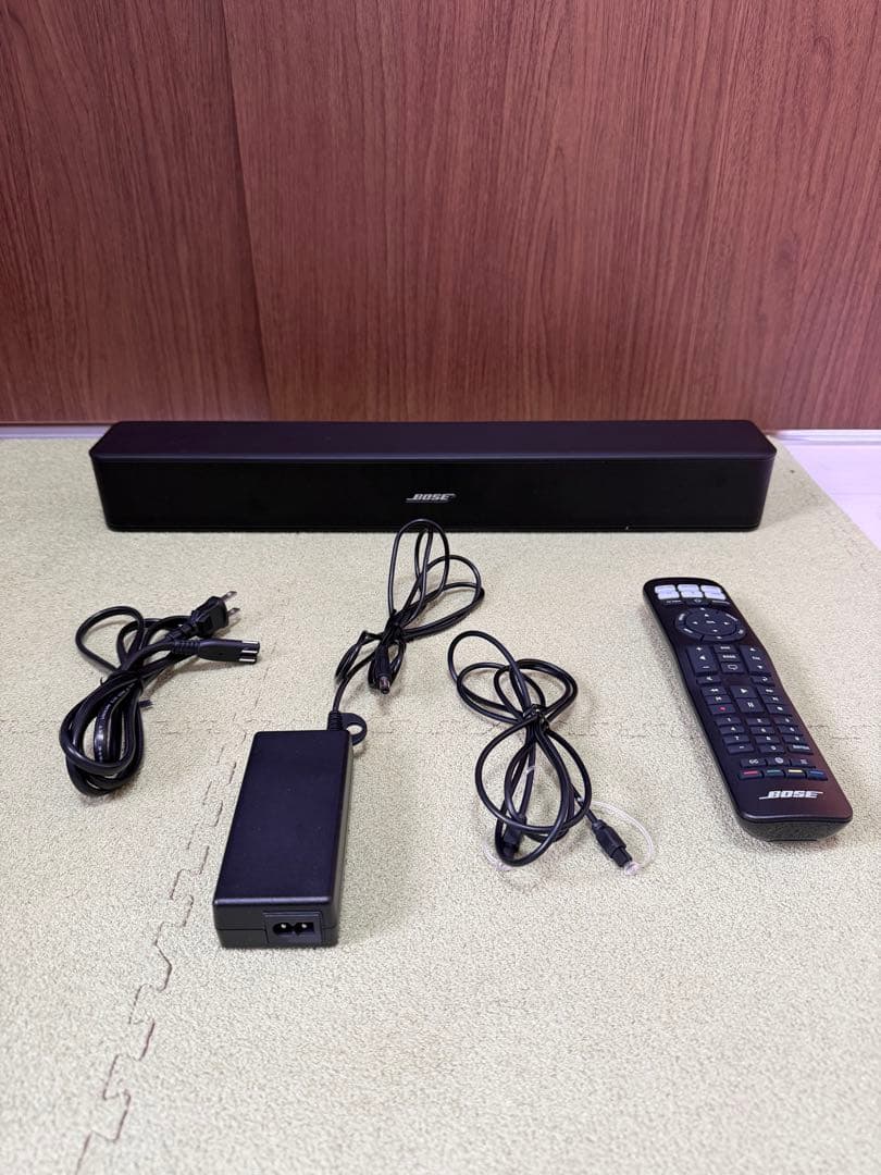 美品] BOSE SOLO5 TV SOUND SYSTEM サウンドバー - メルカリ