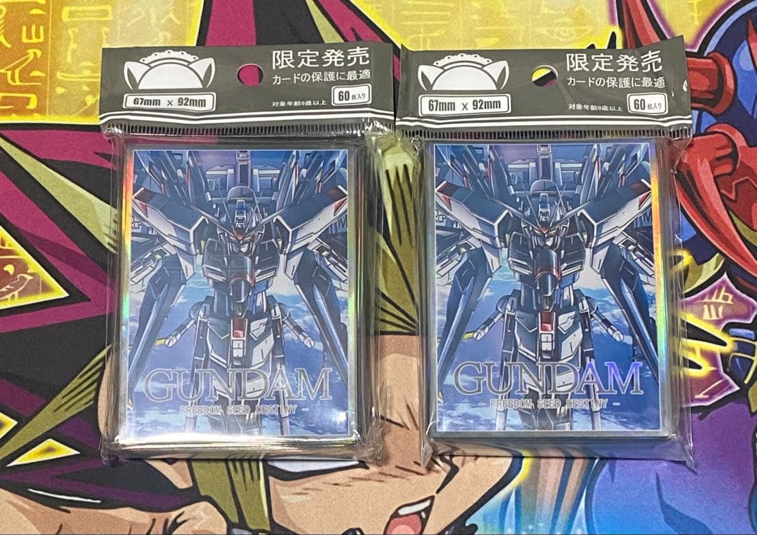 ストライクフリーダムガンダム　スリーブ　2個セット ストライクフリーダムガンダム スリーブ 2個セット Yahoo!オークション