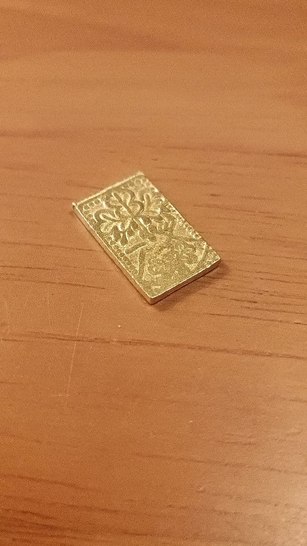 慶長一分判金　4.45g　前期・古鋳タイプ　金貨
