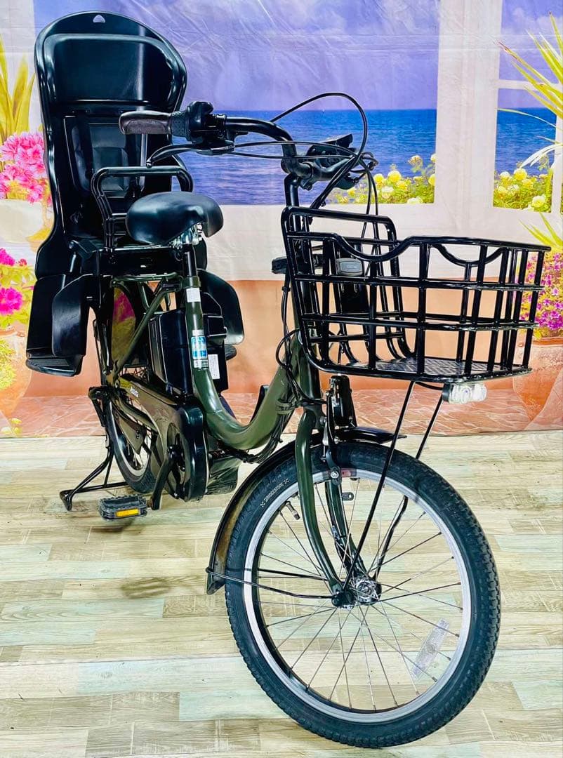 ブリヂストン2019年！アシスタC12AH⭐️子供乗せ電動アシスト自転車