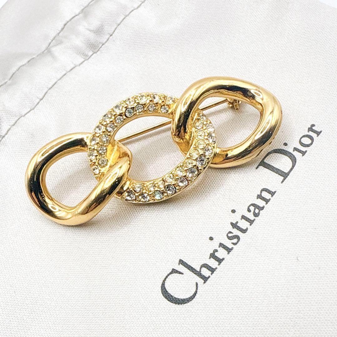 2740-4 極美品✨Dior　ブローチ　CD　ロゴ　希少　刻印 3062-4 極美品✨ Dior ネックレス CD ロゴ 希少 刻印 cm - メルカリ