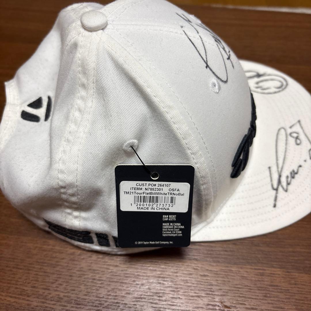 脇元華 山路晶 永峰咲希 サイン入りキャップ