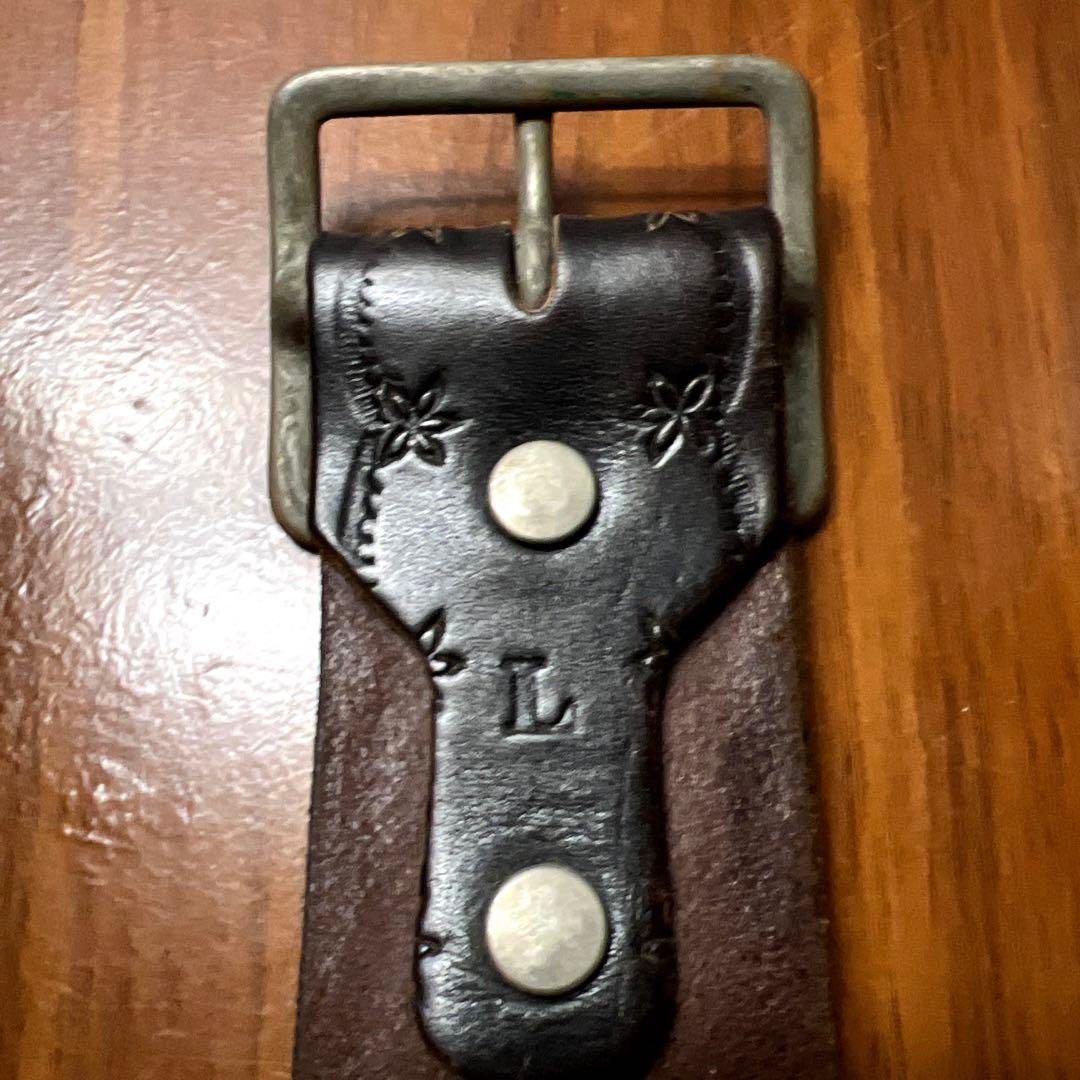 古着Lサイズ RATS WAY OF LIFE スタッズ レザーベルト - メルカリ