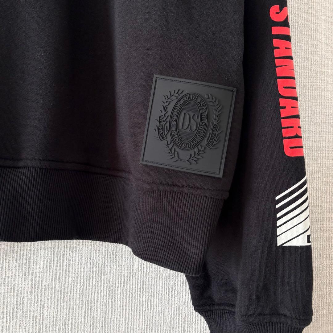 24AW ダブルスタンダードクロージング グラフィック裏毛パーカー