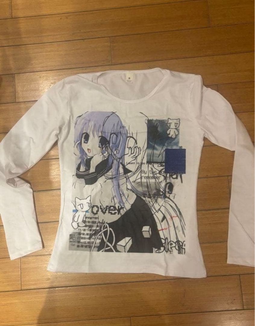 パンク系 アニメTシャツ サブカル y2k グランジ 病み 平成 - メルカリ