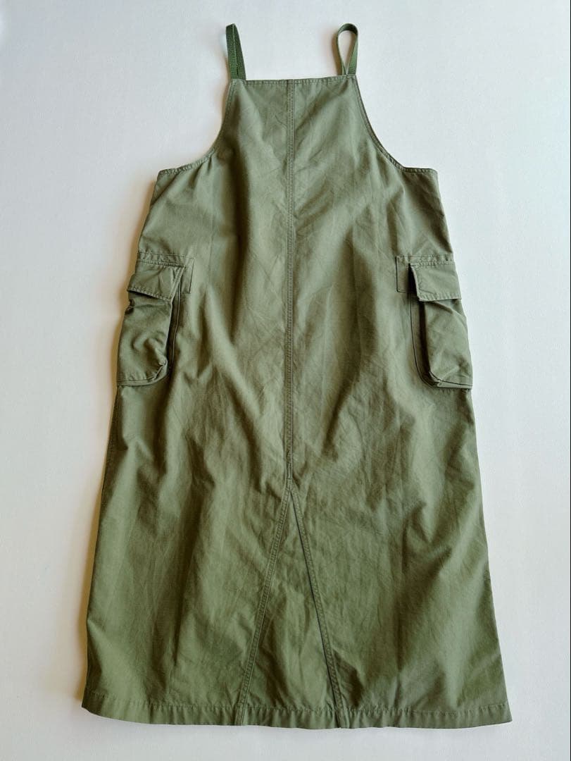 D.M.G ⿻ ファティーグリップ ミリタリー サロペットスカート カジュアル