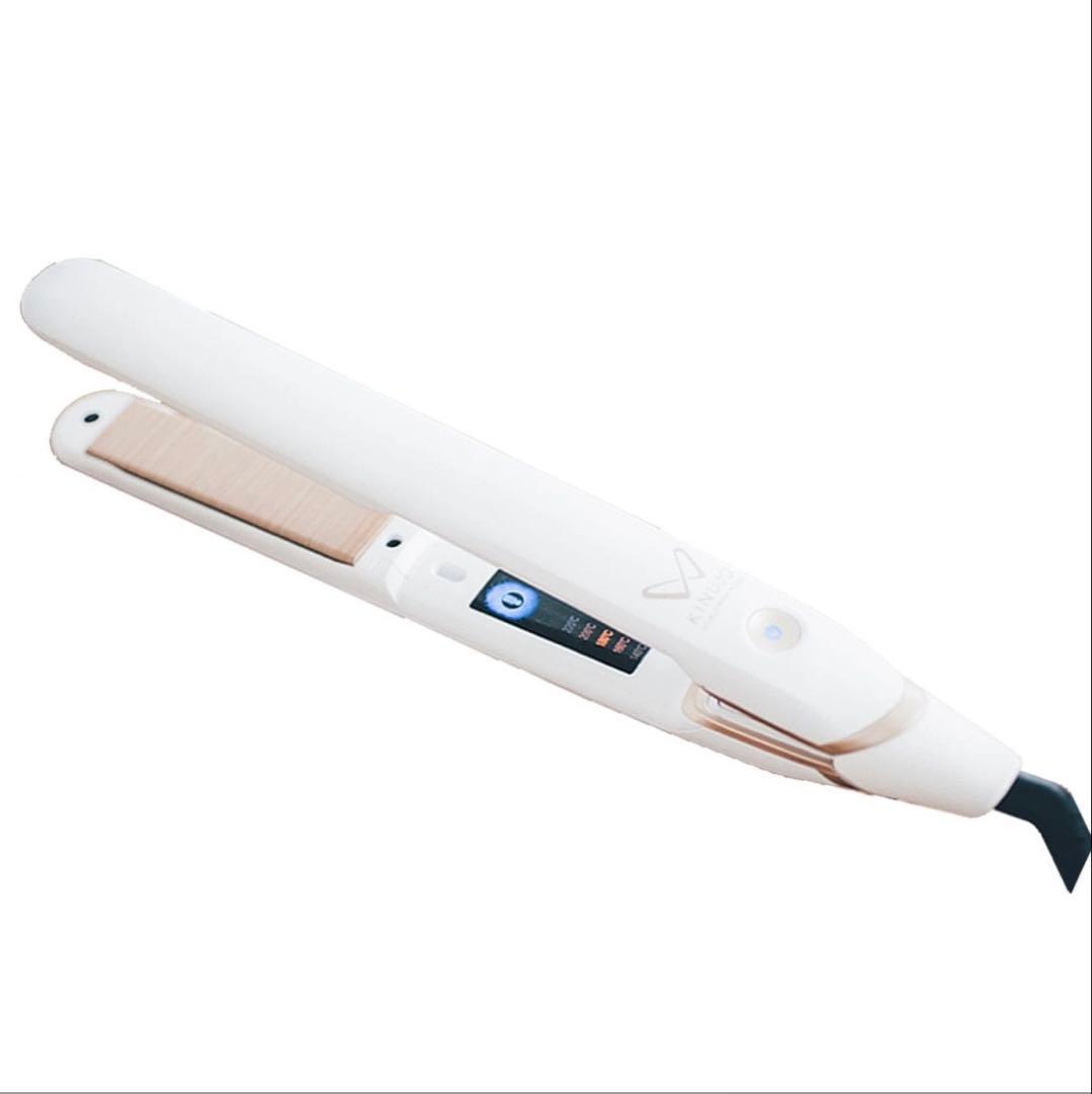 KINUJOU ストレートヘアアイロン ホワイト 楽天市場】【公式限定ガイドブック付き】 絹女～KINUJO～ キヌージョ