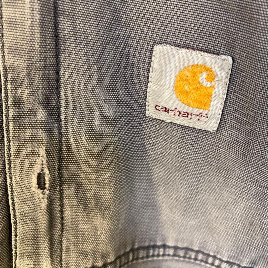 Carhartt カーハート ダックシャツジャケット ボロ グランジ - メルカリ