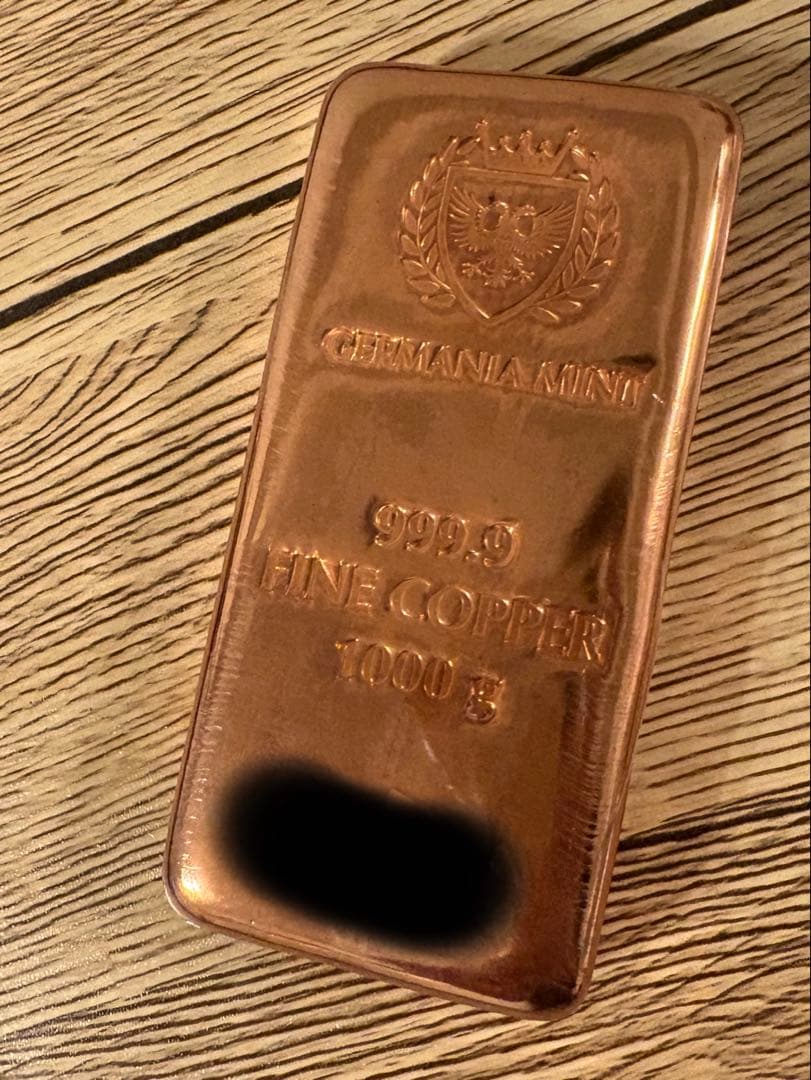純銅 インゴット ゲルマニアミント - メルカリ