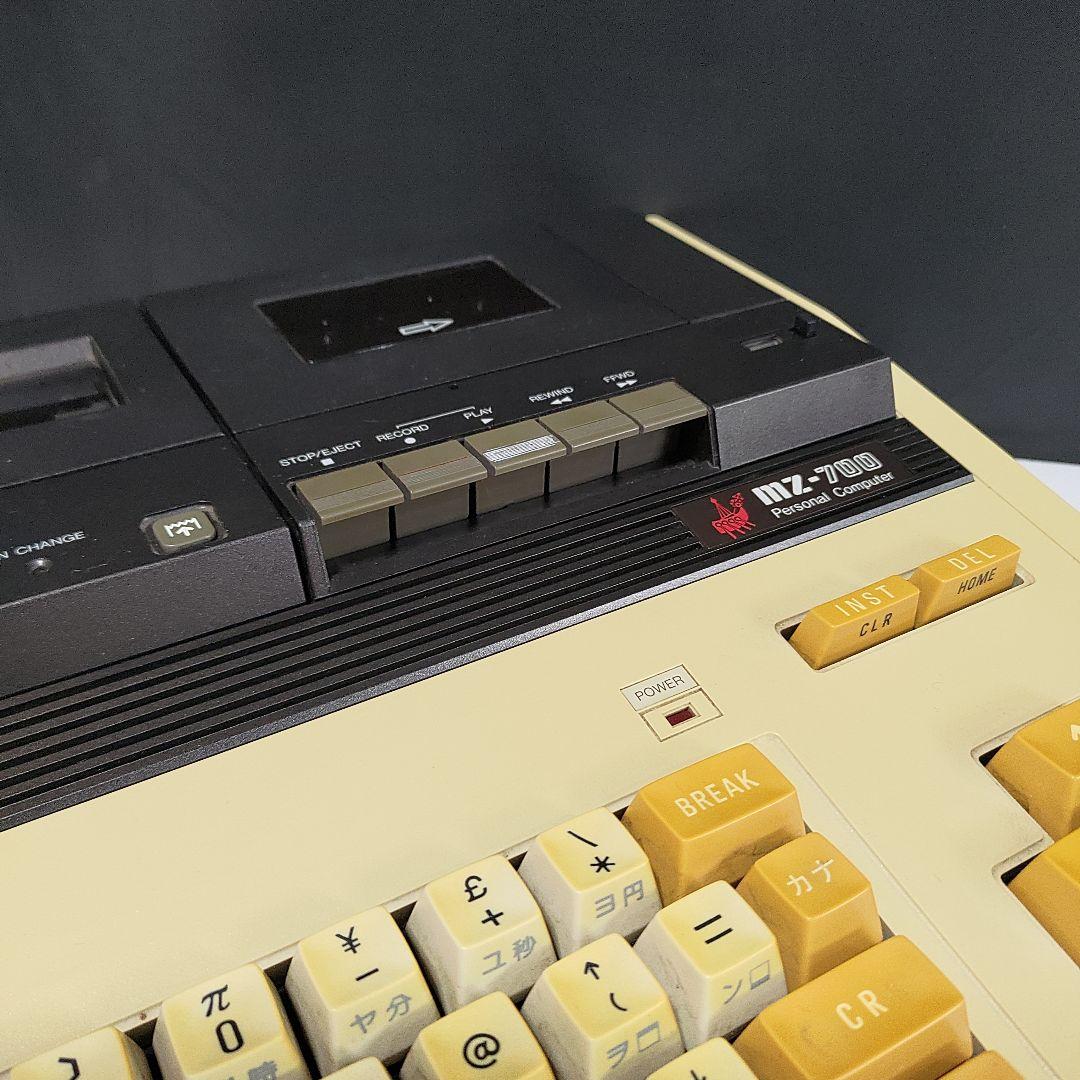 ○レトロパソコン○SHARP MZ-731（MZ-700）本体セット中古動作品