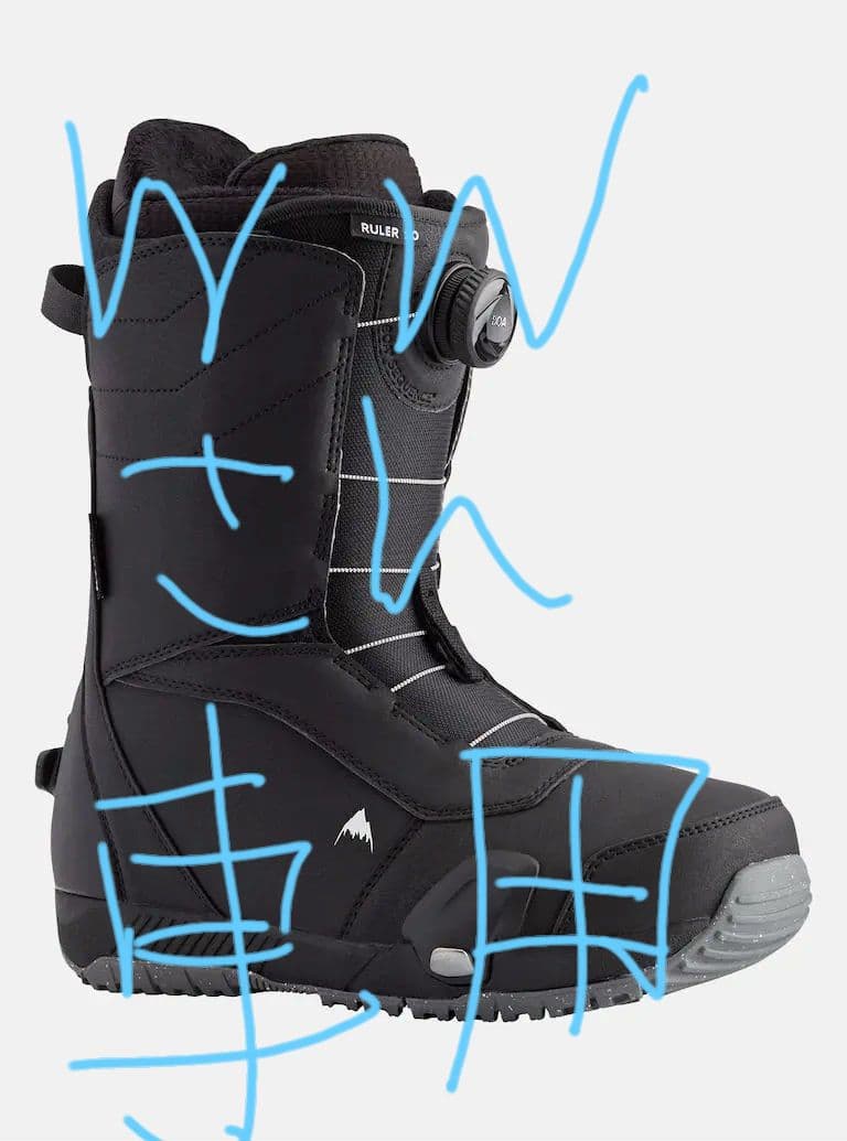 Burton Ruler 30 スノーボードブーツ ブラック　ステップオン仕様 Amazon | [バートン] スノーボード スノボ ブーツ ルーラー Step On