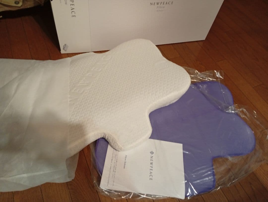 (箱無)新品MTG NEWPEACE pillow releace 枕 ホワイト ニューピース ピローリリース ホワイト MTG NEWPEACE Pillow Release