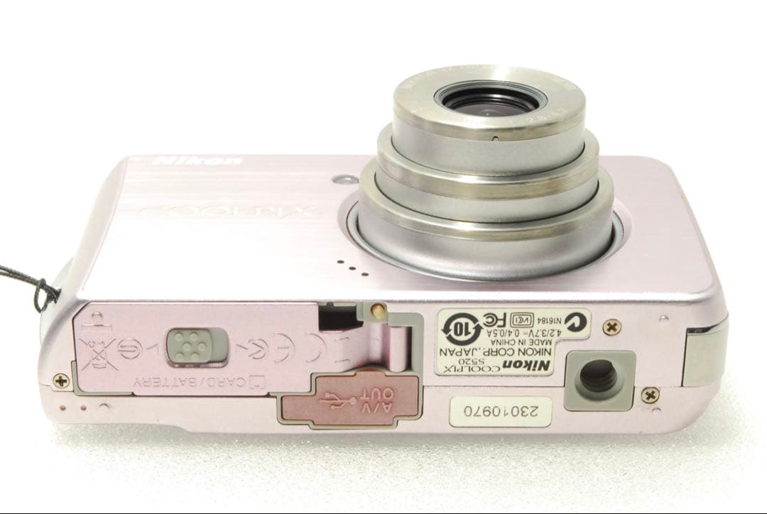 Nikon COOLPIX S520 ❤️スマホ転送 動作確認済 ピンク ニコン - メルカリ