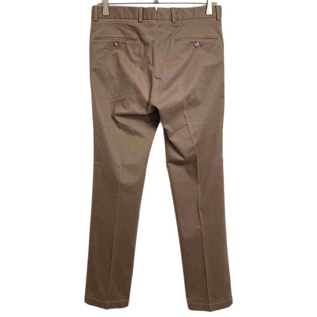 RALPHLAUREN Purple Label ブラウン コットン スラックス