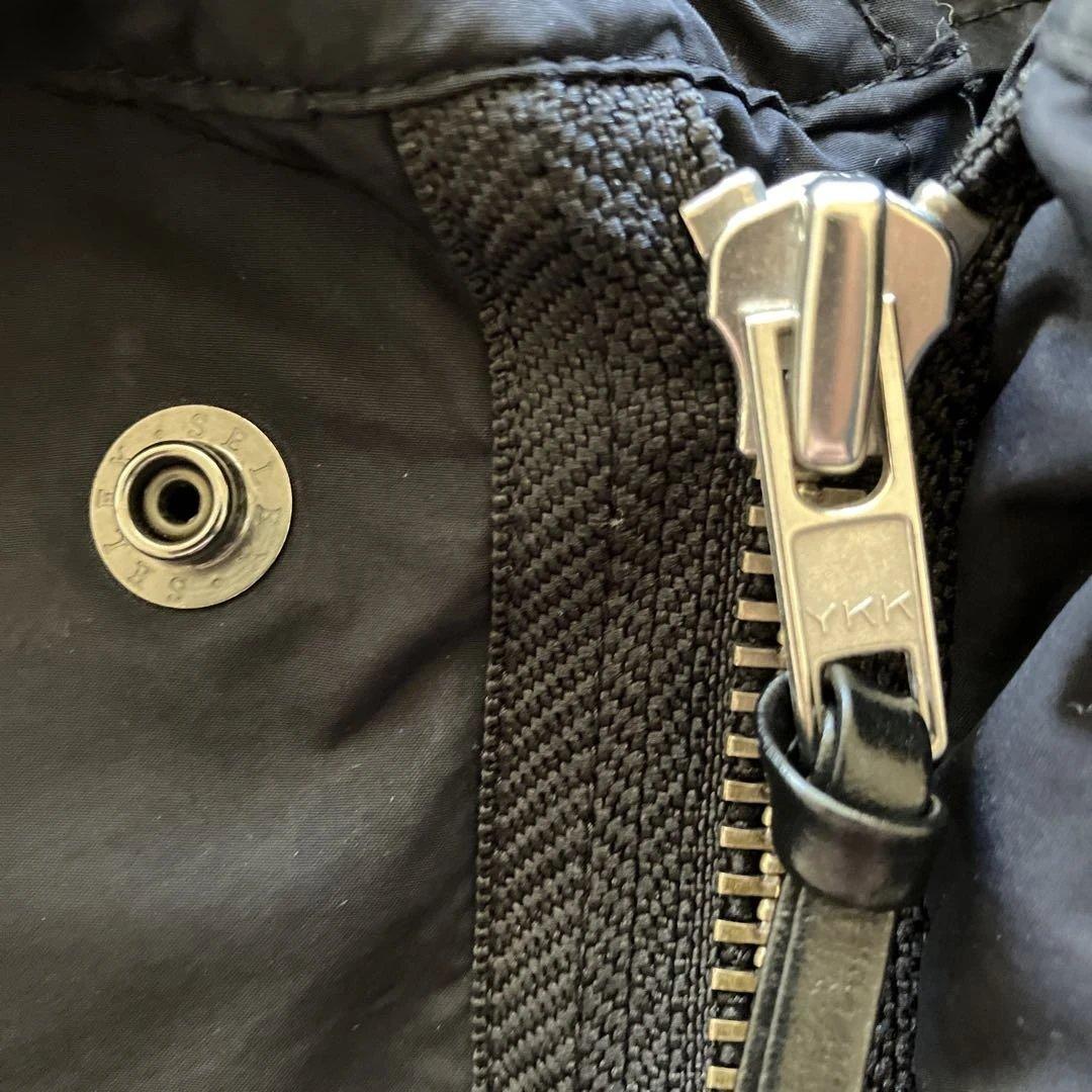 高級】ATON エイトン モッズコート フード ライナー ファー ネイビー