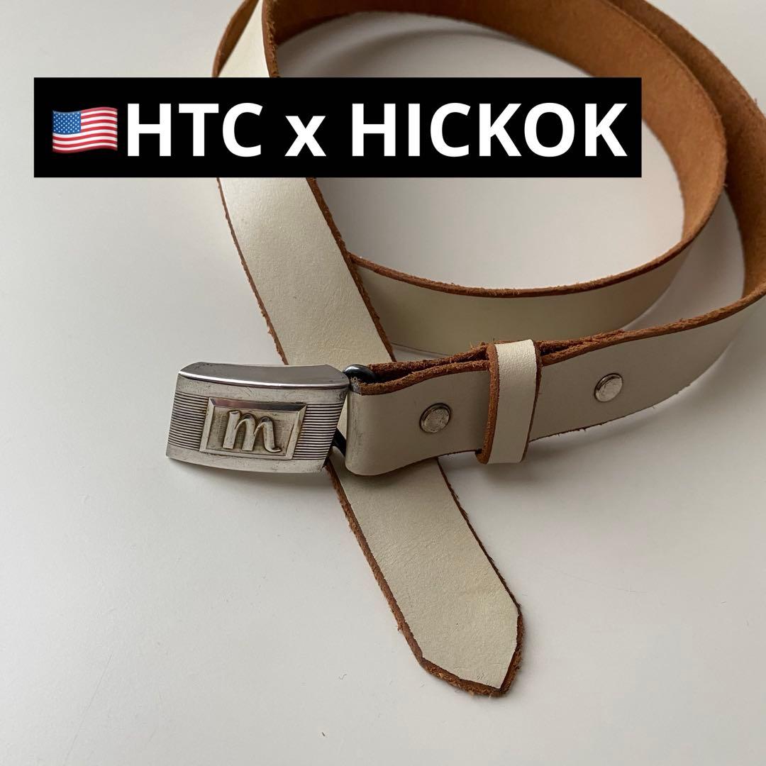HTC x HICKOK】シルバーバックルベルト ヴィンテージ 希少レア - メルカリ