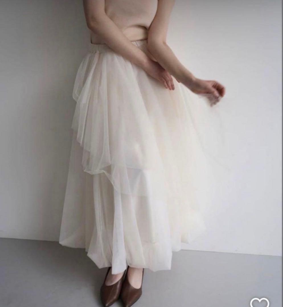 Acka. tiered tulle skirt チュールスカート - メルカリ