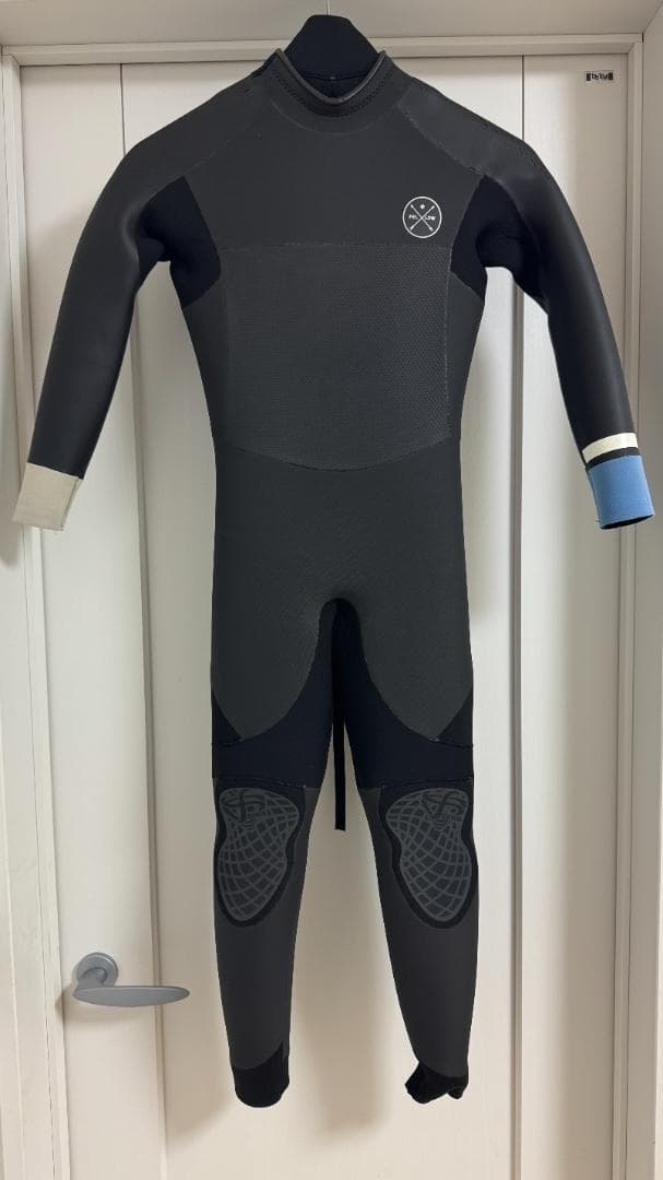 5×3 セミドライ　ウェットスーツ　140サイズ　バックジップ FELLOW セミドライ ウェットスーツ キッズ 5×3mm バックジップ スキン